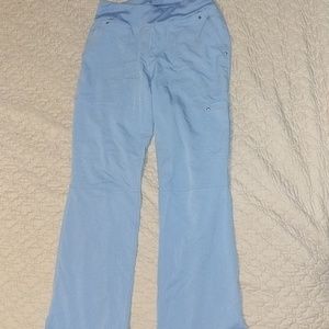 Purple label light blue scrubs